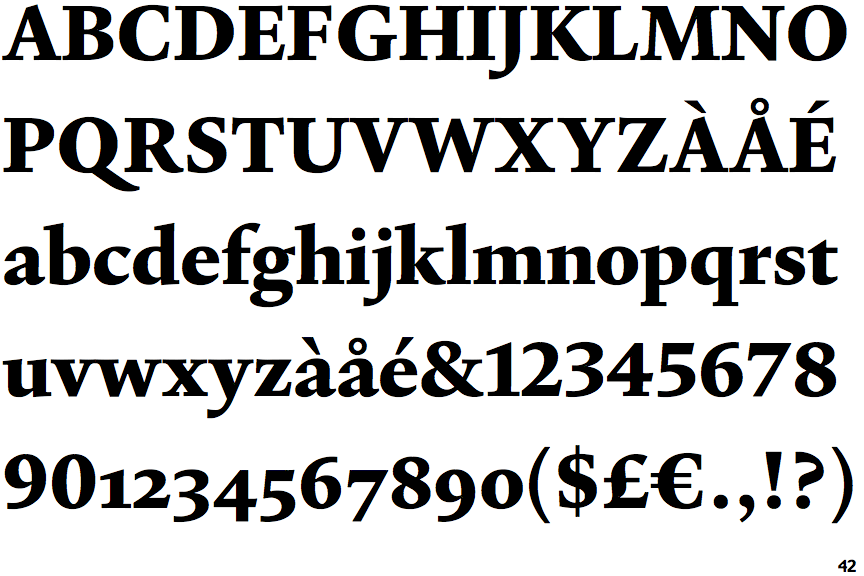 Weymann Serif Black