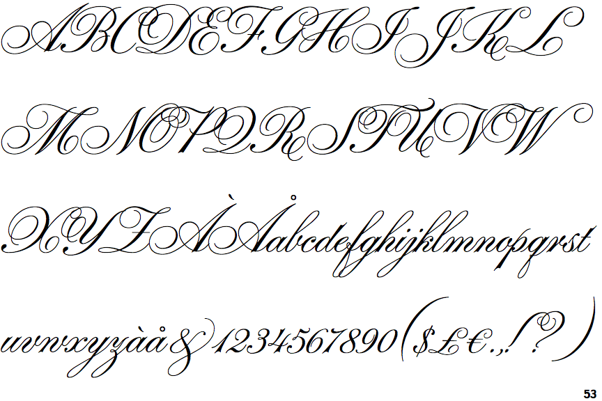 Identifont - Parfumerie Script Old Style