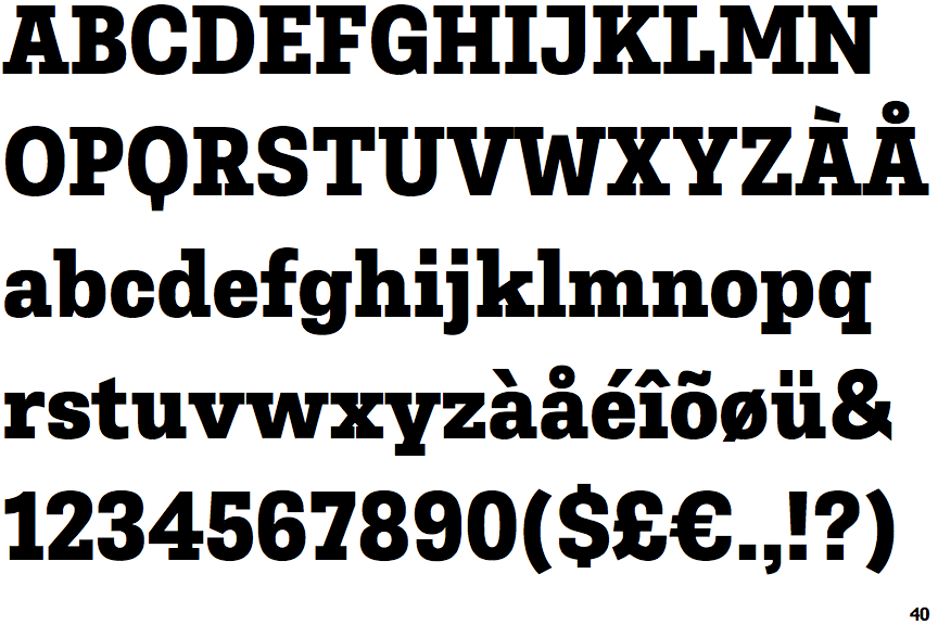 Belarius Serif Extra Bold