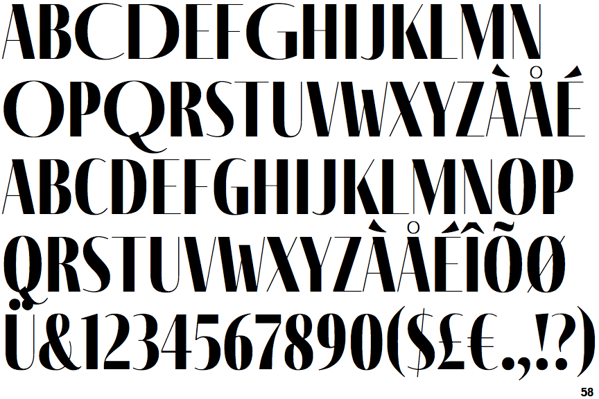 Identifont Fino Sans Title Bold