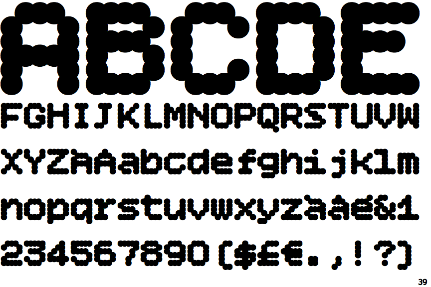 Bitcount Grid Single Bold Circle