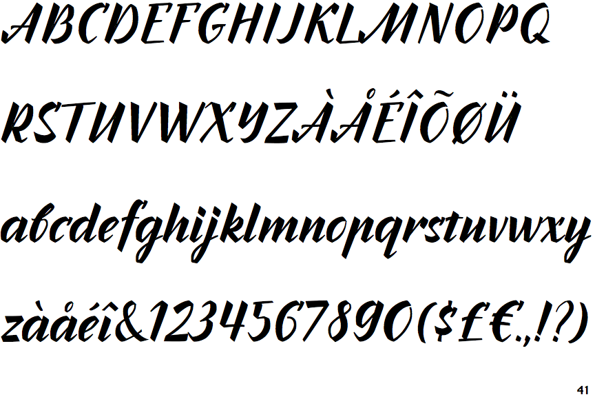 Identifont - Inters