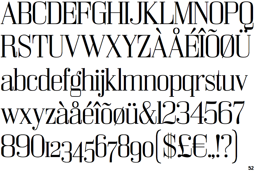 Bodoni Z37 M Light