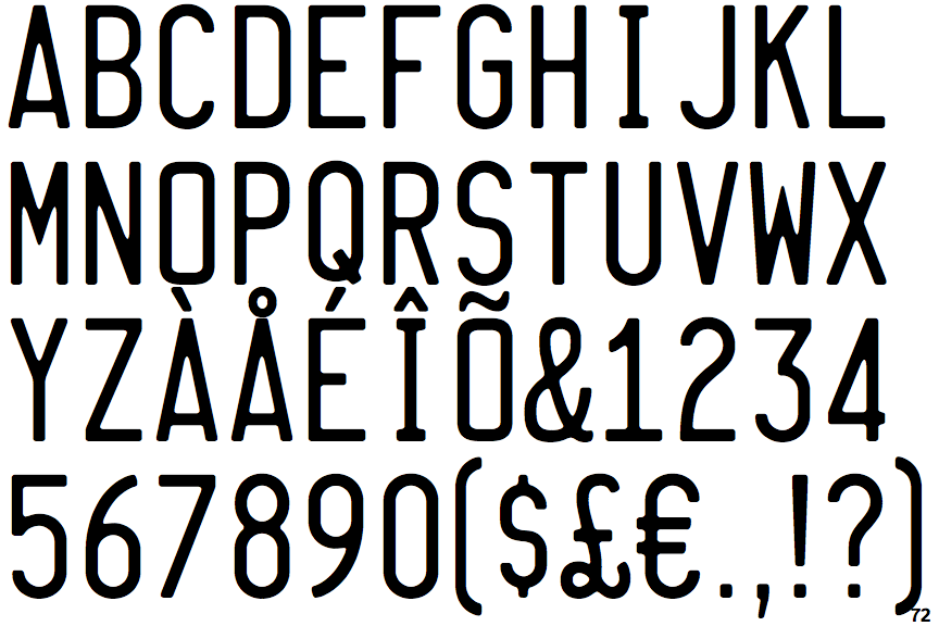 Identifont Dealerplate Massachusetts