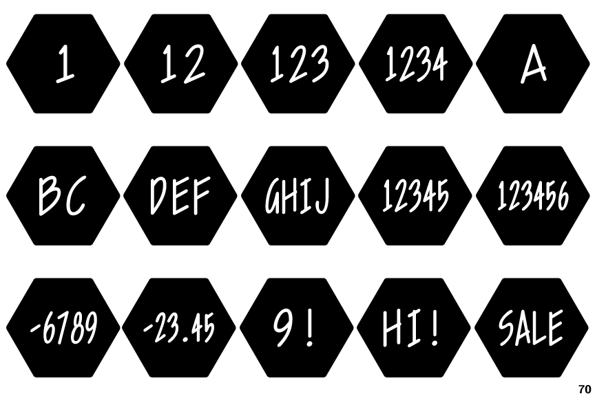 Encercle Draft Hexagon 1 Bold