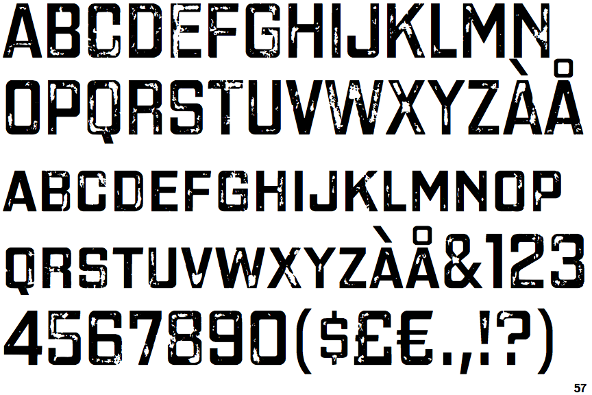 Identifont Gaz Truck