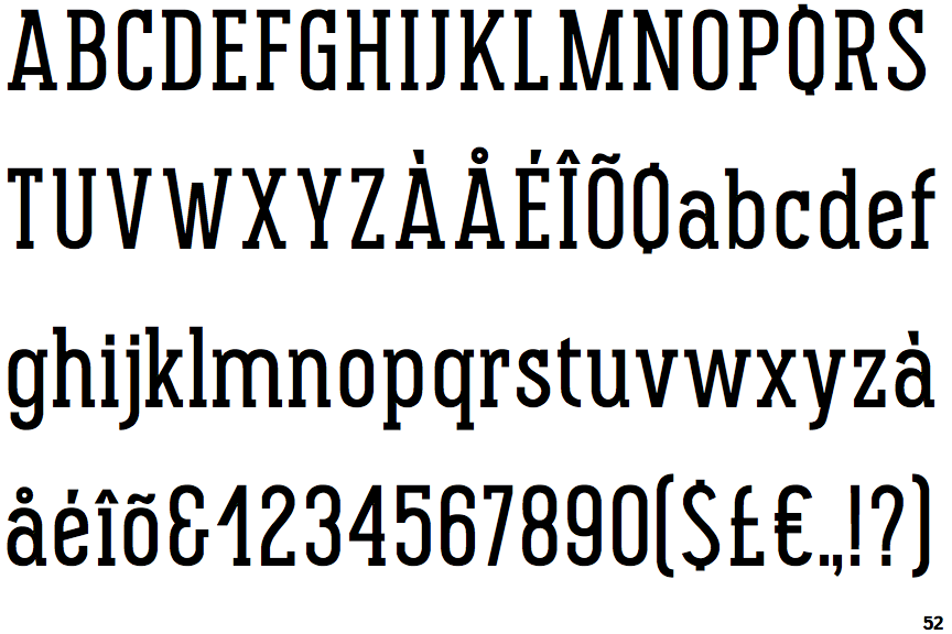 Pekora Slab Serif