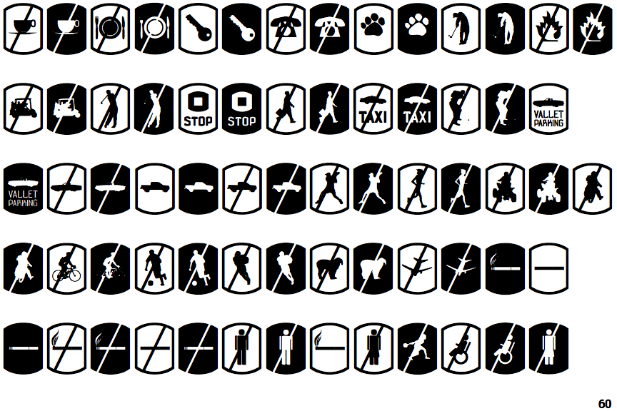 Palm Icons No Signs
