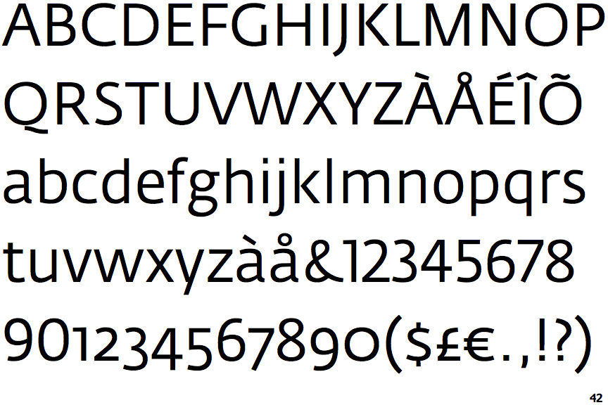 fedra sans alt
