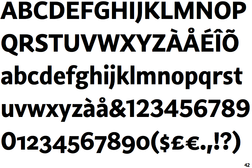 Nara Sans Bold