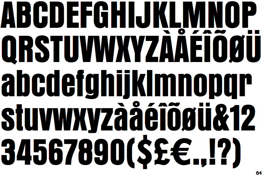 Anzeigen Grotesk (URW)