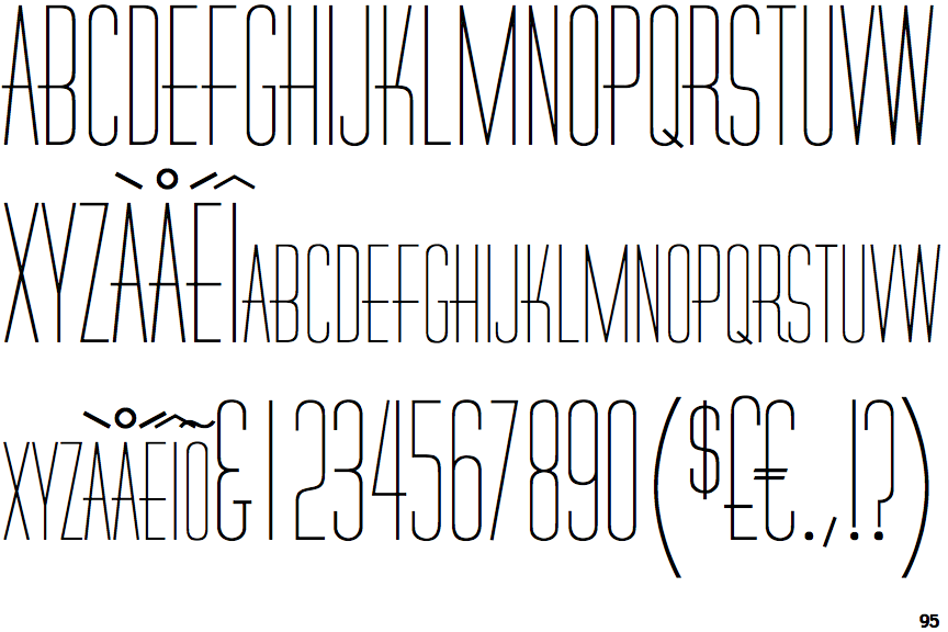 Identifont Huxley Vertical (URW)
