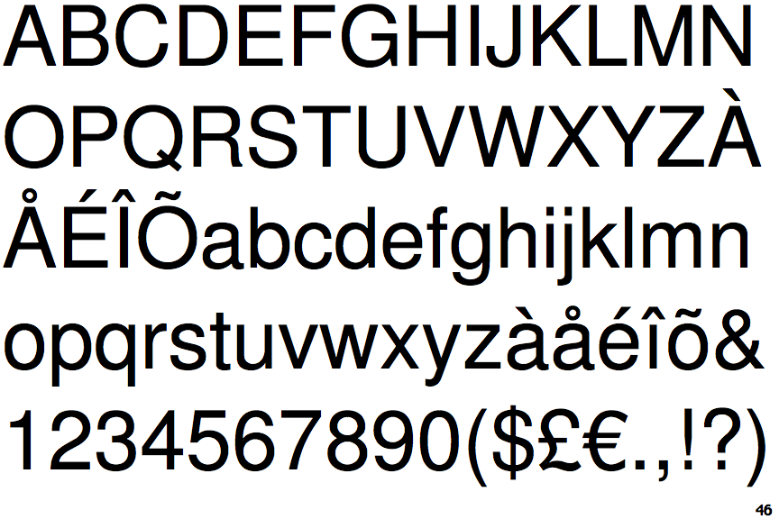 Nimbus Sans