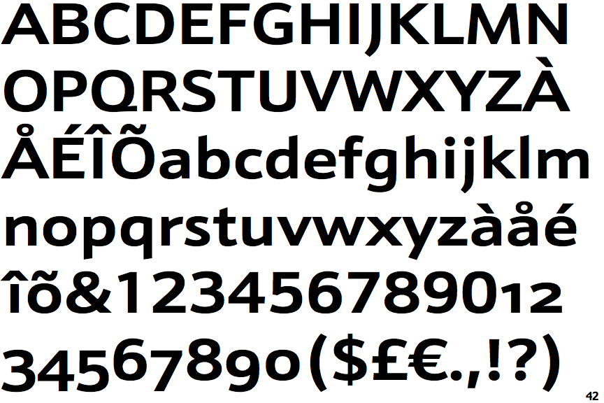 Schnebel Sans Expanded Bold