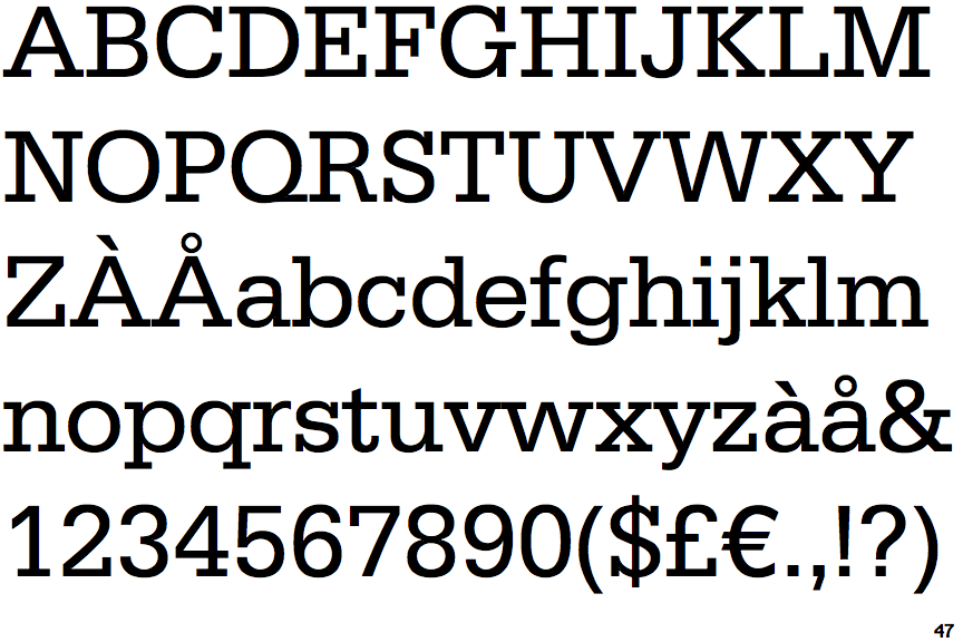 Serifa (URW)