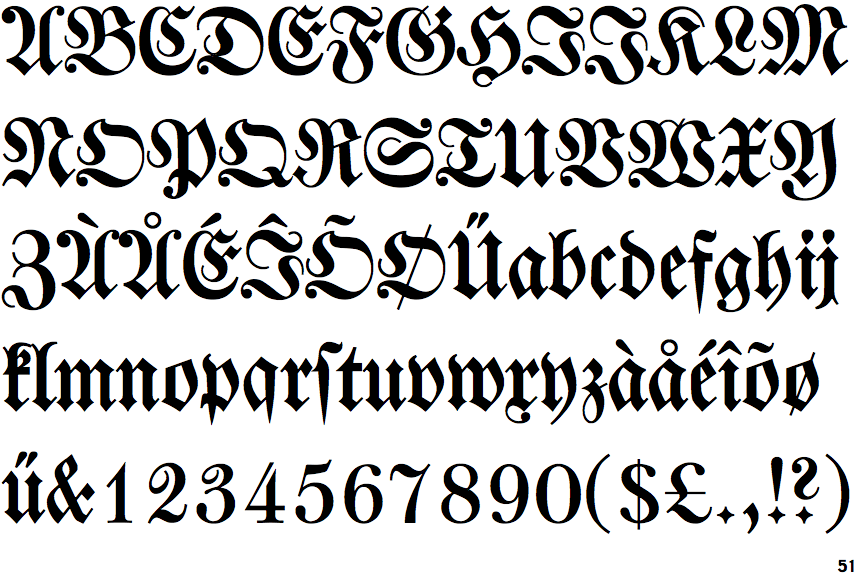 Walbaum Fraktur