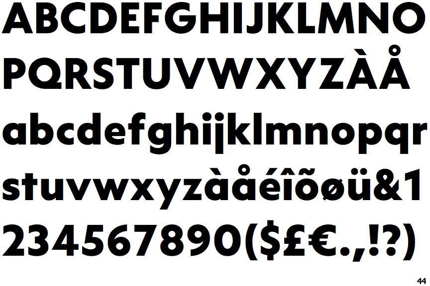 Apta Geometric Extra Bold