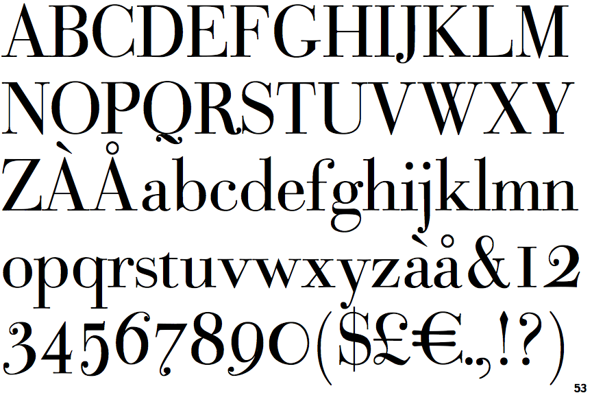 Bodoni Classic