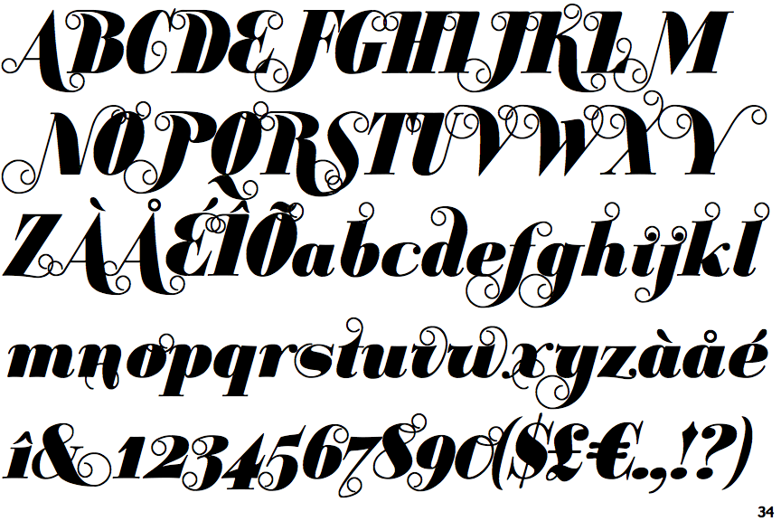 Bodoni Classic Free Style