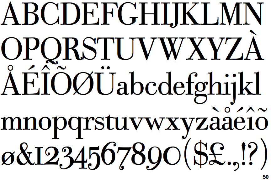 Bodoni Classic Text