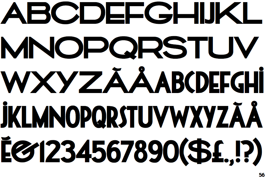 Identifont Cassandra Extra Bold