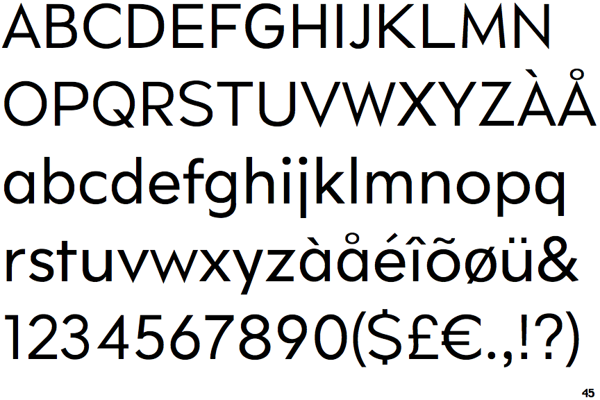Identifont - Okojo