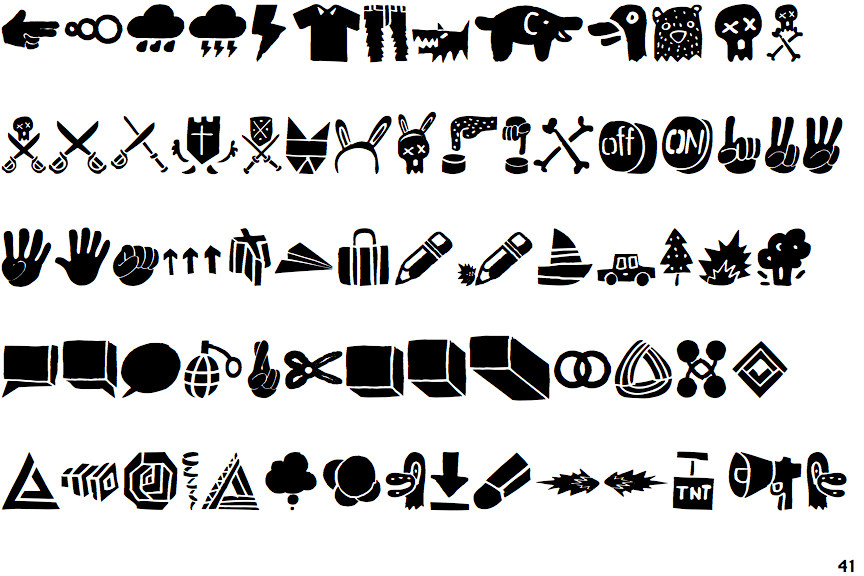 YWFT Wonderland Dingbat