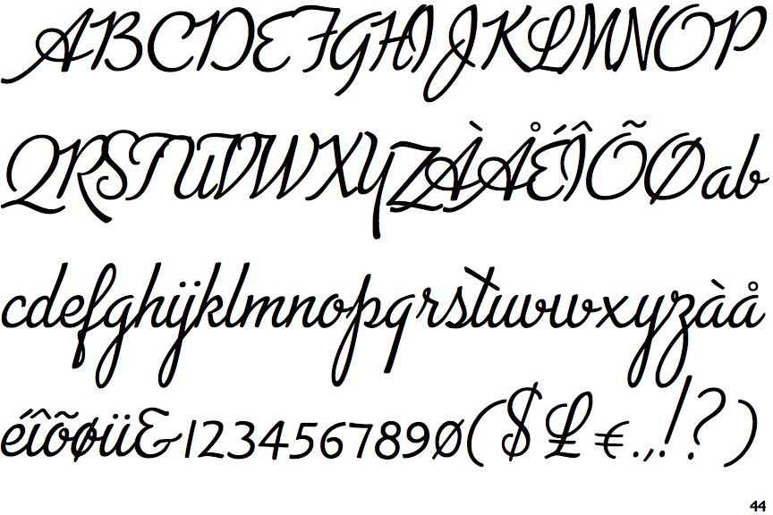 Advertising Script Light