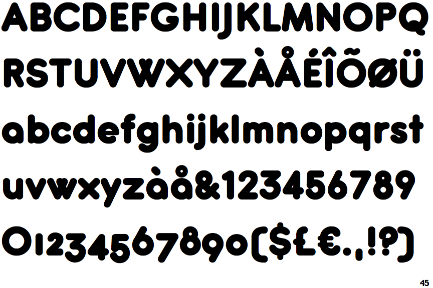 Identifont Antipasto Extra Bold
