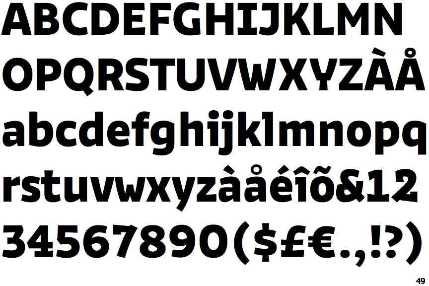 Bakemono Text Extra Bold