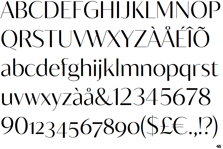 Blacker Sans Display Light