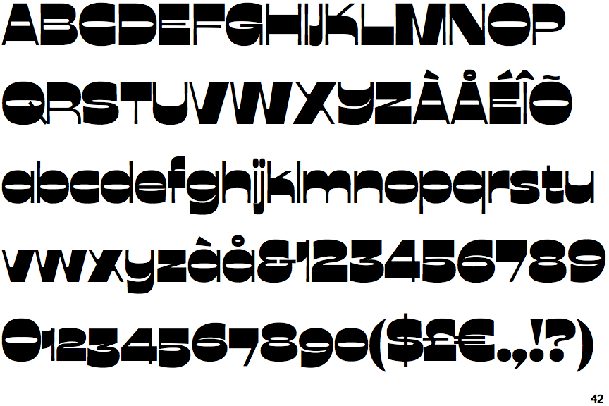 Identifont Stadio Now Poster