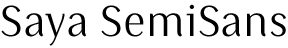 Saya SemiSans FY