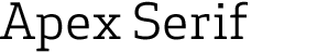 Apex Serif