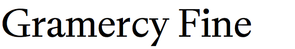 Gramercy Fine