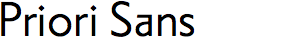 Priori Sans