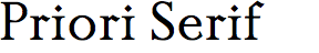Priori Serif