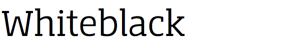 Whiteblack
