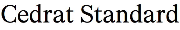 Cedrat Standard
