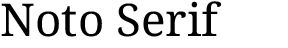 Noto Serif