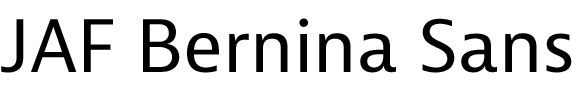 JAF Bernina Sans