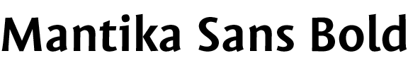 Mantika Sans Bold