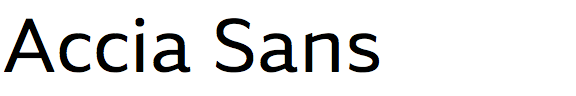 Accia Sans