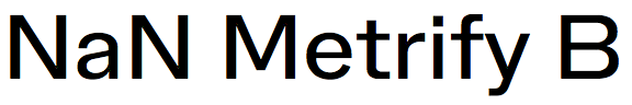 NaN Metrify B