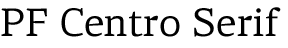 PF Centro Serif