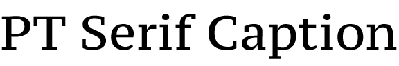 PT Serif Caption