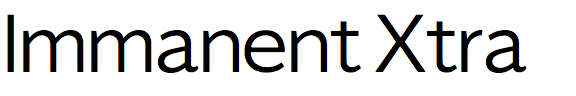 Immanent Xtra