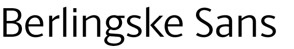 Berlingske Sans