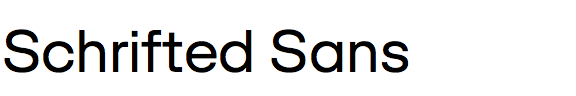 Schrifted Sans