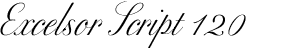 Excelsor Script 120